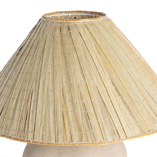 Cobb Table Lamp In Sand Porcelain