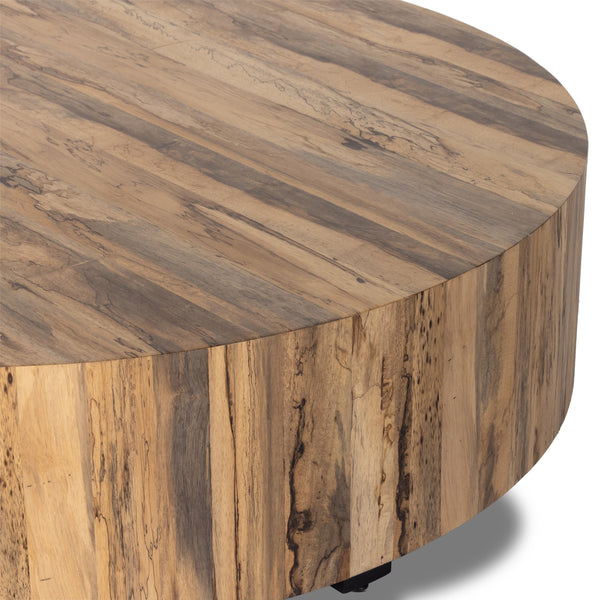 Hudson Large Coffee Table In Spalted Primav