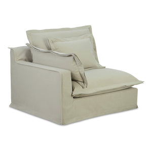Olivia Left Arm Facing Chair in Sand
