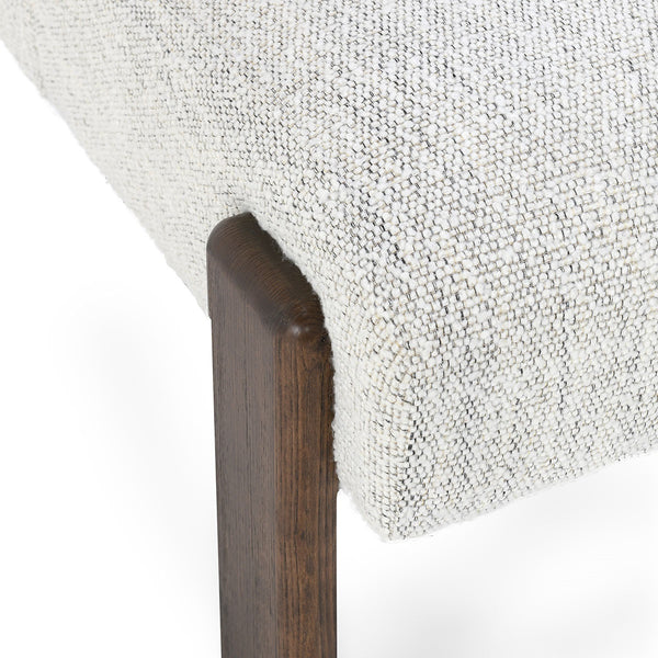 Chelsea Upholstered Dining Chair in Pixel Ivory