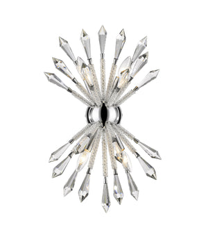 Soleia 4 Light Wall Sconce in Chrome  Finish