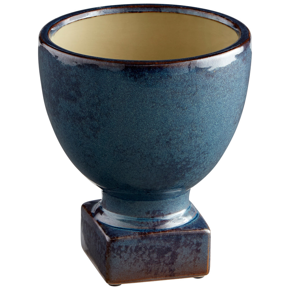 Large Big Sky Planter in Blue Glaze