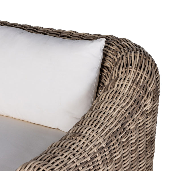 Messina Outdoor Sofa-106" - Venao Ivory