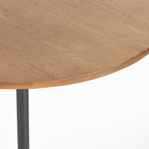 Fay Bar Table In Dark Natural Oak In Bar