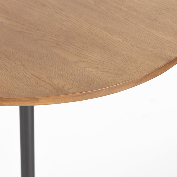 Fay Bar Table In Dark Natural Oak In Bar