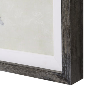 Graphite Horizon Framed Prints, Set/3