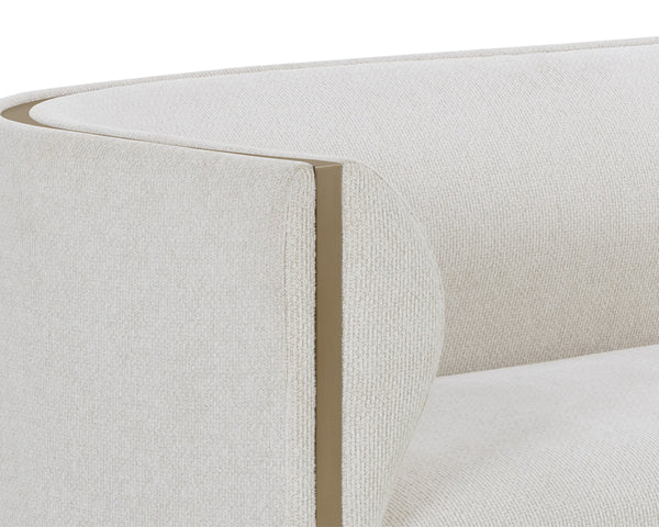 LARRON SOFA - RHEA LIGHT BARLEY
