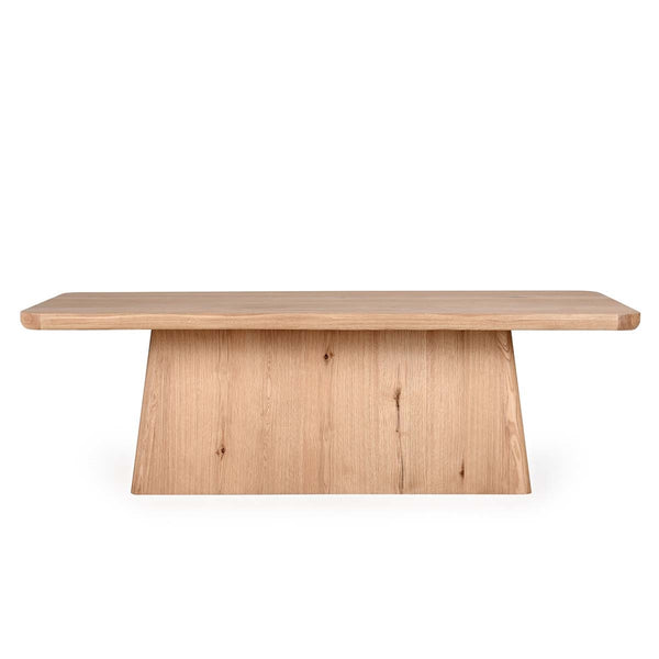 Orlando Solid Wood Rectangle Dining Table - True Natural