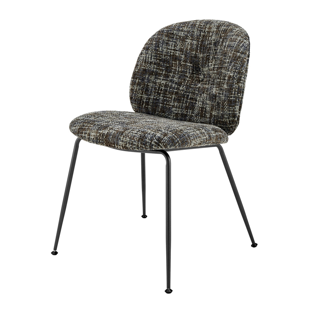 Nisha KD Chenille Dining Side Chair, Allure Gray