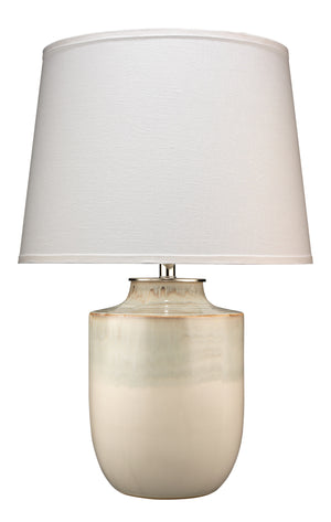 Lagoon Ceramic Table Lamp with Linen Shade