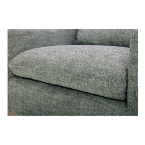 Moe's Linden Swivel Chair in Slated Moss