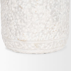 Irina Large White Marble Door Stopper