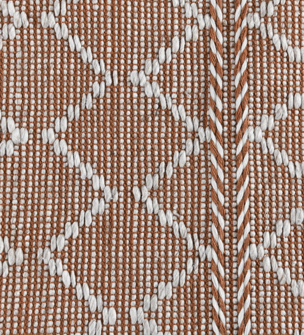 Indoor/Outdoor Sonora Rug 8'x10' - Terracotta/Ivory