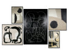 MULTIPLE LIVES (SET OF 5) - BLACK FLOATER FRAME