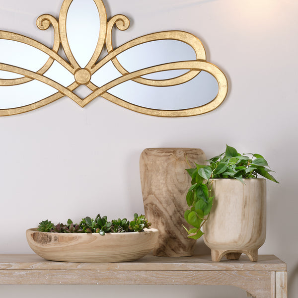 Ojai Wooden Decorative Vase