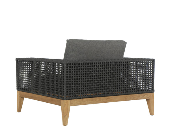 SALERNO ARMCHAIR - GRACEBAY GREY