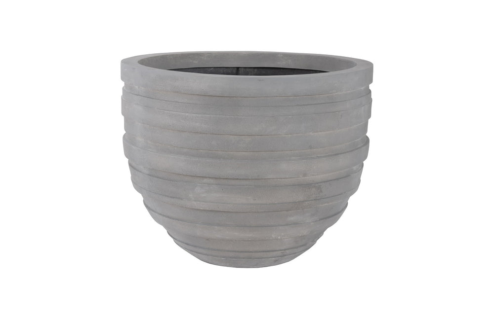 June Planter, Raw Gray, Large