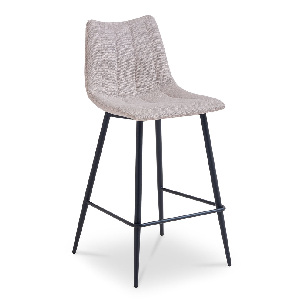 Moe's Alibi Set of 2 Beige Bar Stools