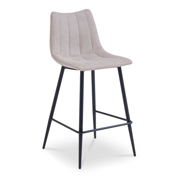Moe's Alibi Set of 2 Beige Bar Stools