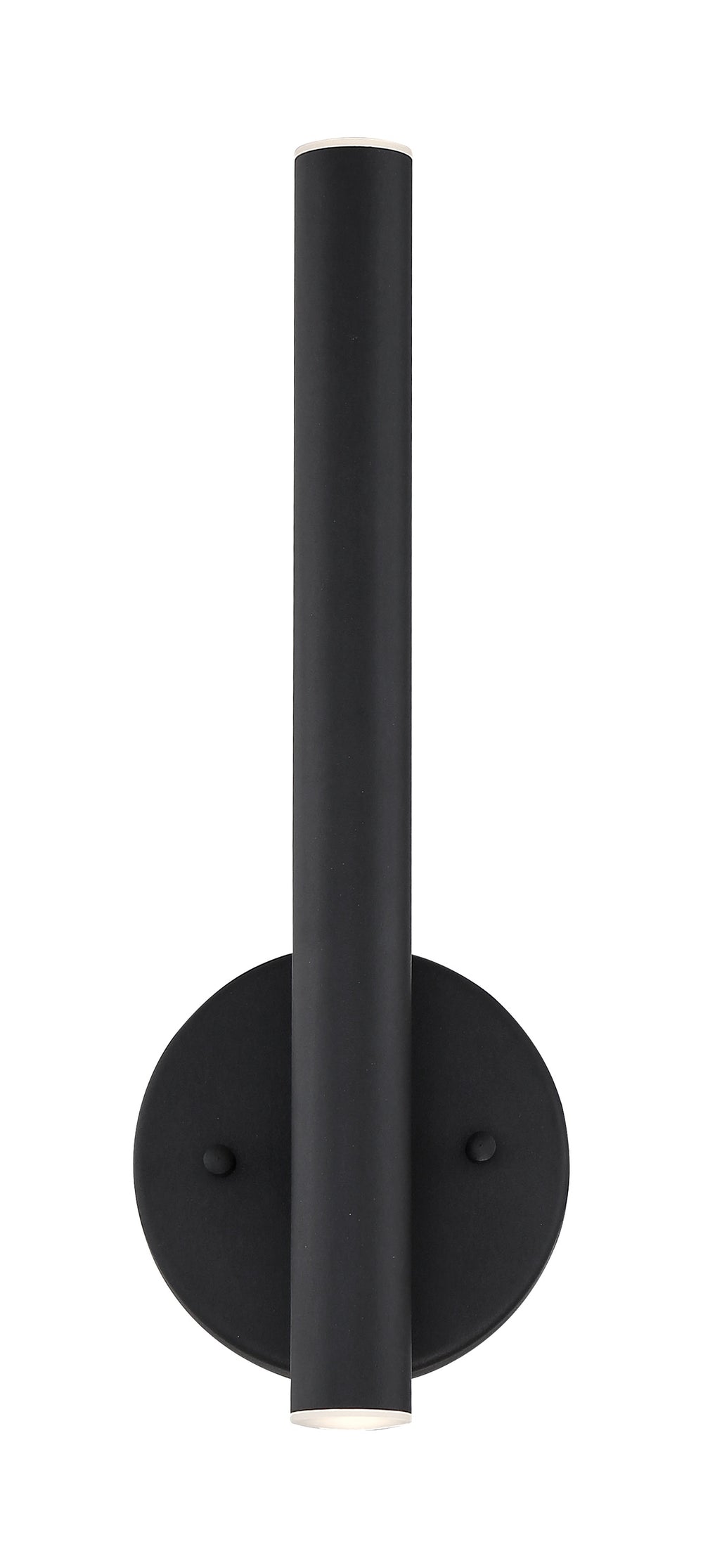 Forest 2 Light Wall Sconce in Matte Black Finish
