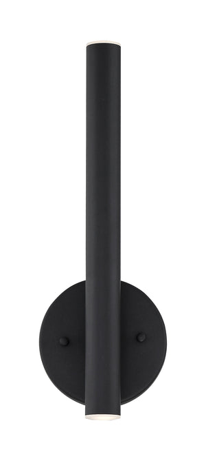 Forest 2 Light Wall Sconce in Matte Black Finish