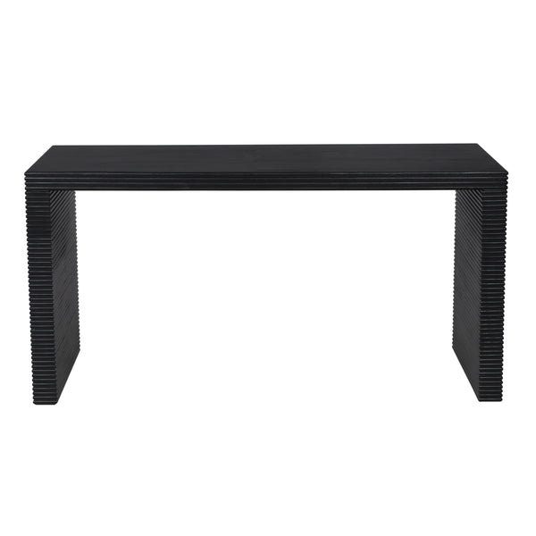Manhattan Desk, Hand Rubbed Black