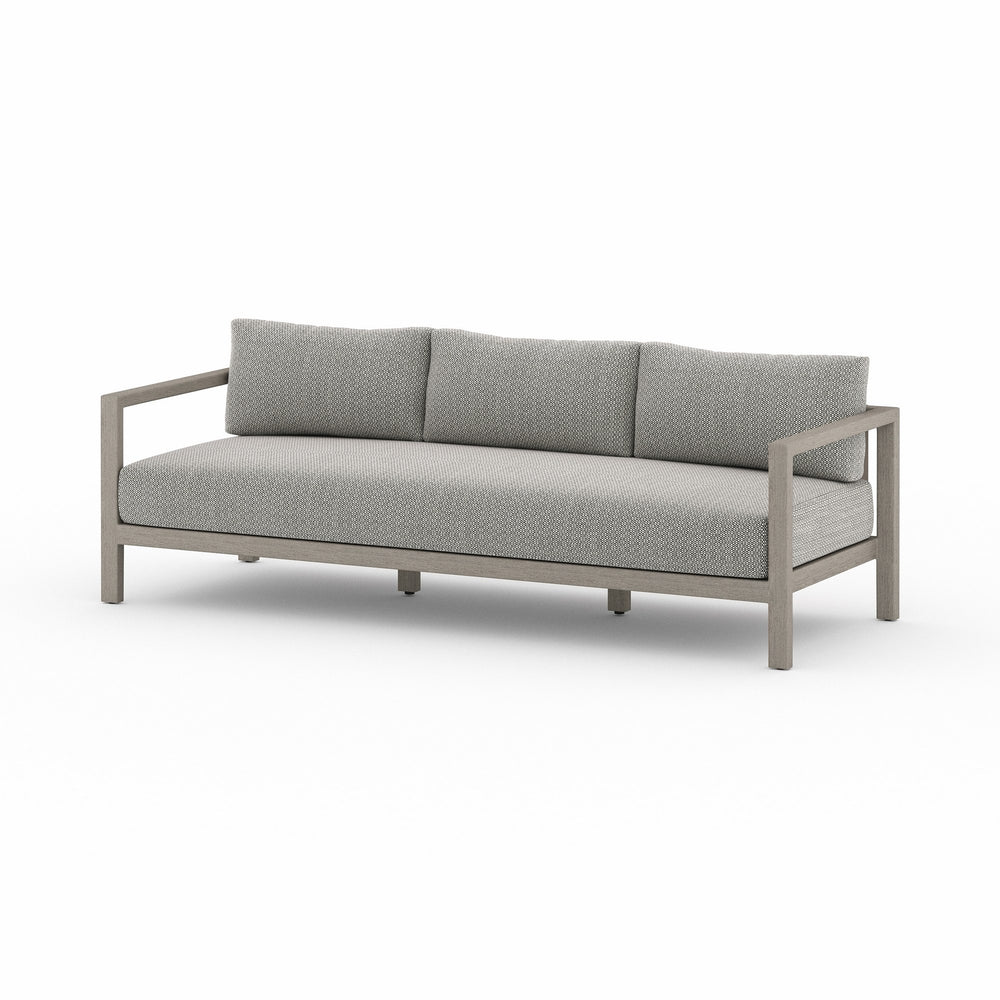 Sonoma Outdoor Sofa In 88" In Grey/Faye Ash