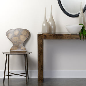 McCallan Metal Chair, Acid Wash Metal