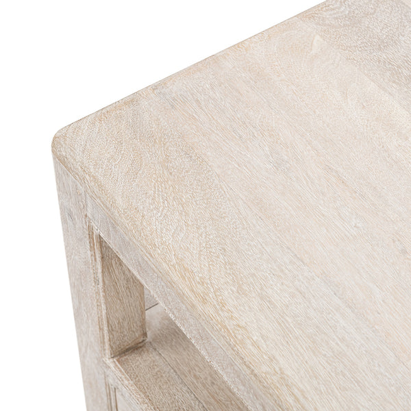 Westmont Solid Wood 1-Drawer Nightstand in Creamwood