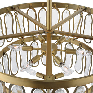 Aurelie 9 Light Round Pendant