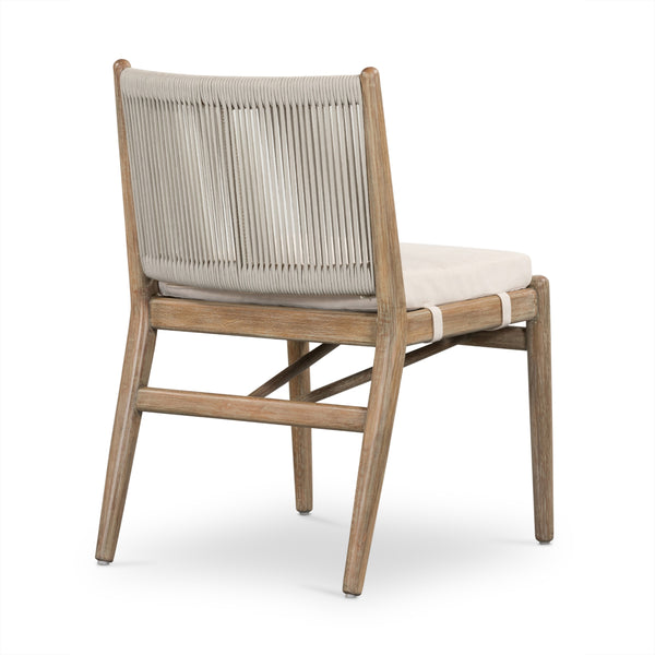Rosen Outdoor Dining Chair In Natural Eucal