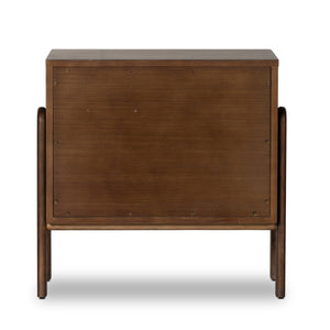 Halston Nightstand In Terra Brown Ash