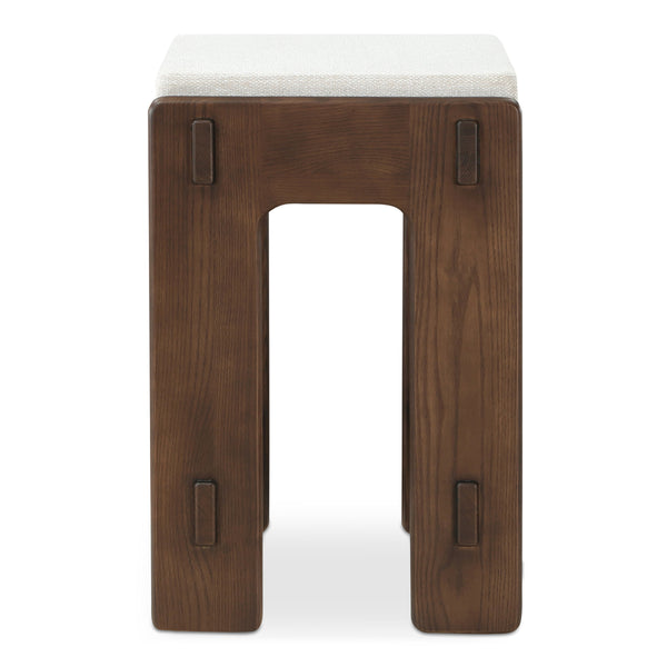 Ashby Counter Stool Brown with Craftsman Detailing