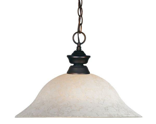 Pendant Lights 1 Light Pendant in Olde Bronze Finish