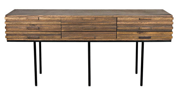 Zodiac Dark Walnut Sideboard