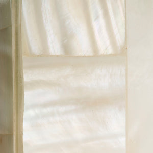 Monroe Mother of Pearl Rectangle Floor Mirror