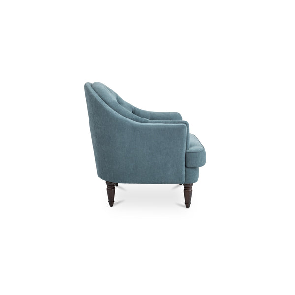 Moe's Pandora Accent Chair in Light Blue