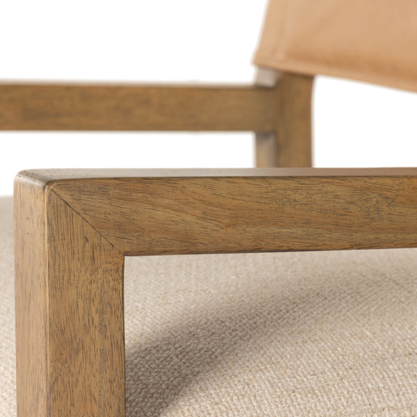 Ferris Dining Armchair In Winchester Beige