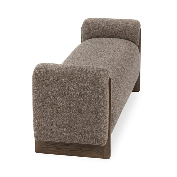 Sierra Bench in Bronzed Cocoa or Sand with Ash Wood