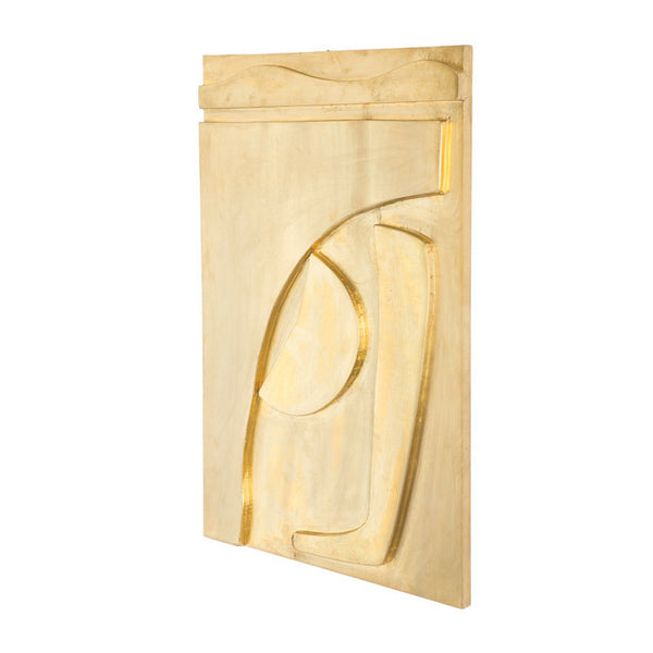 Cladded Brass Wall Art, "Wind" #3 (sold as is)