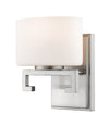 Privet 1 Light Vanity in Brushed Nickel Finish