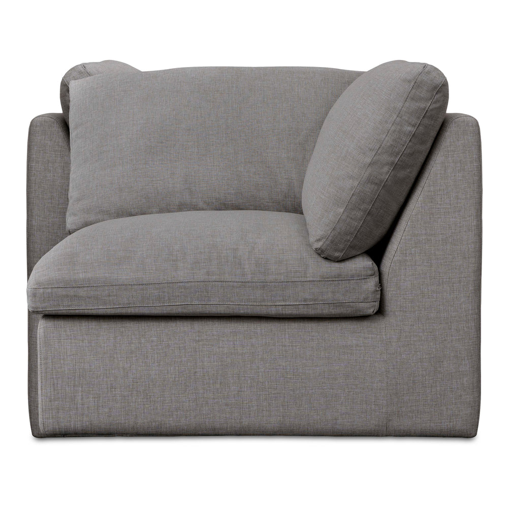 Moe's Miles Outdoor Corner Sofa in Grey