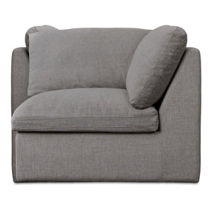 Moe's Miles Outdoor Corner Sofa in Grey