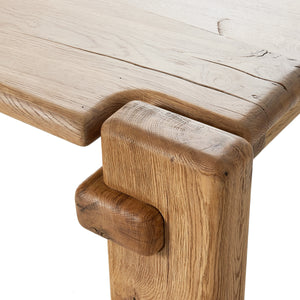 Marcia Dining 120" Table In Natural Reclaimed