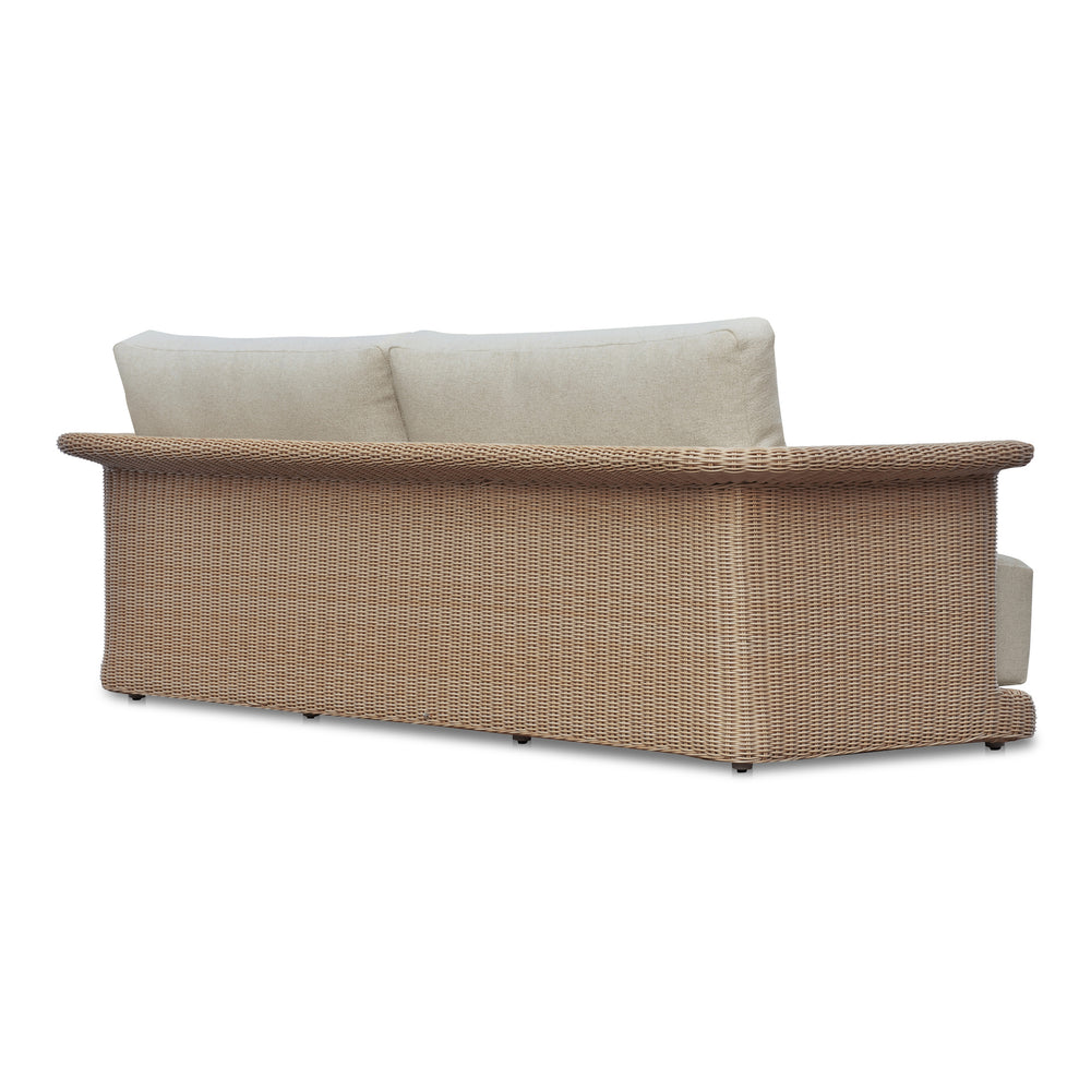 Moe's Meredith Outdoor Sofa in Beige