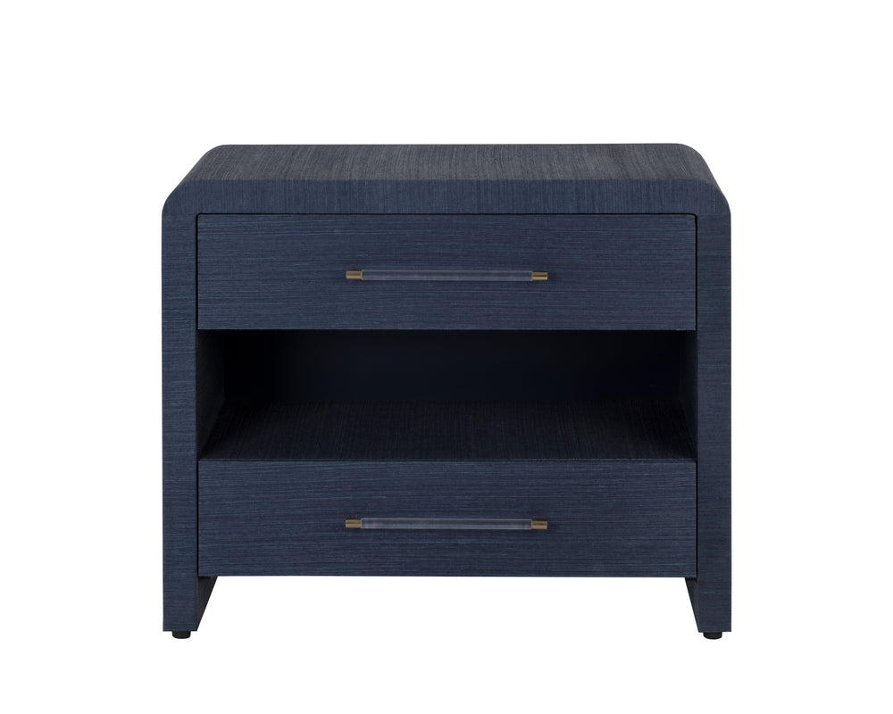 ATHERTON NIGHTSTAND - INDIGO