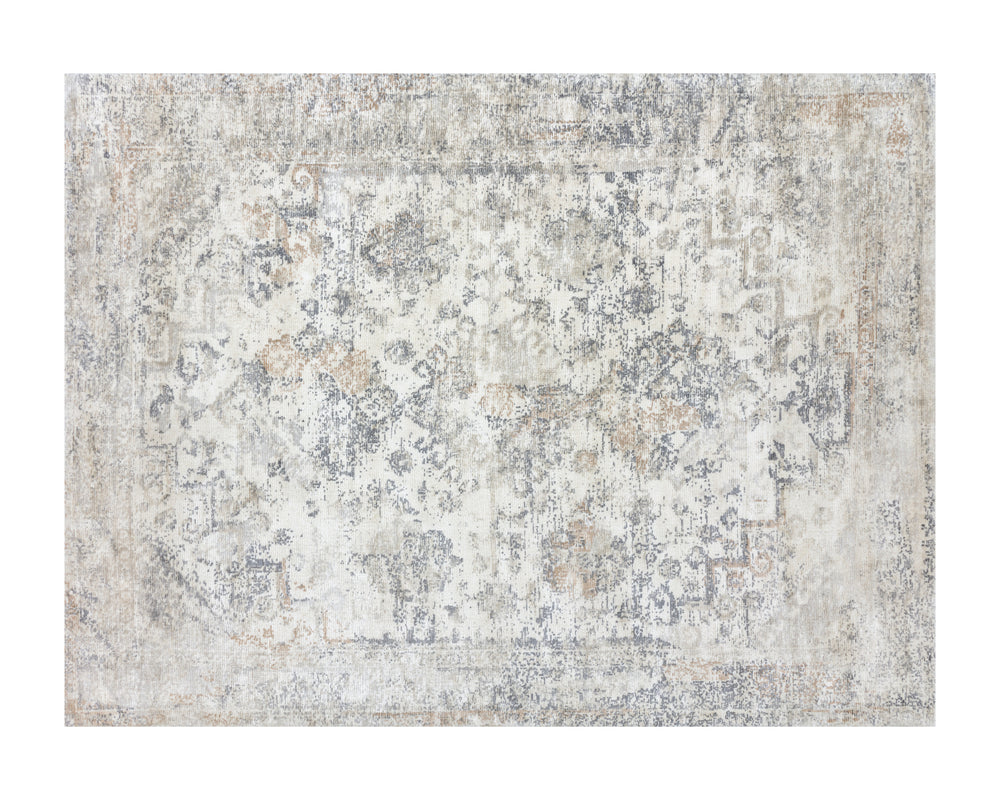 ZAGORA LOOM-KNOTTED RUG - GREY - 9' X 12'