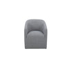 Moe's Sandy Grey Rolling Dining Chair
