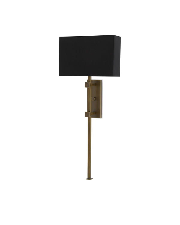 Edmund Wall Sconce In Antique Brass