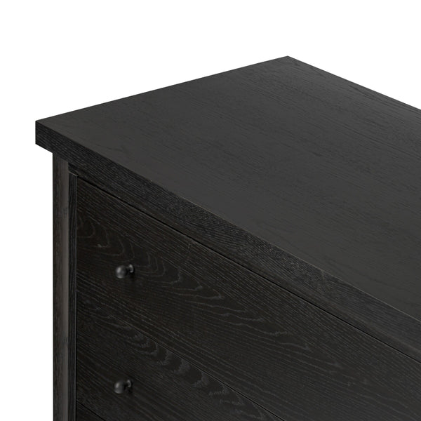 Roark 6 Drawer Dresser - Ebony Oak Veneer